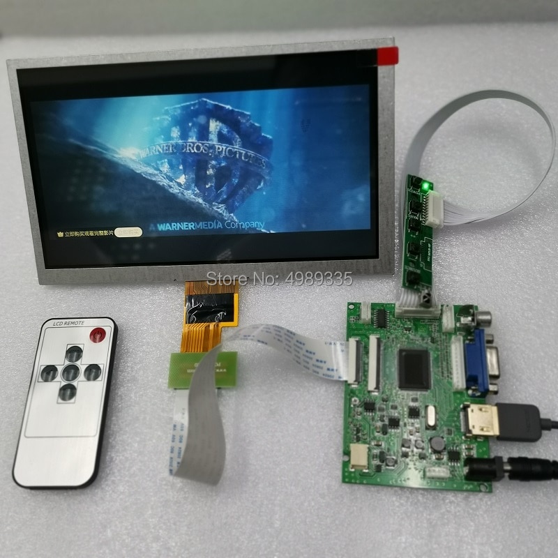 8 ġ LCD ȭ 1024x600hd LCD  + HDMI + VGA + AV  ̹ , LCD г